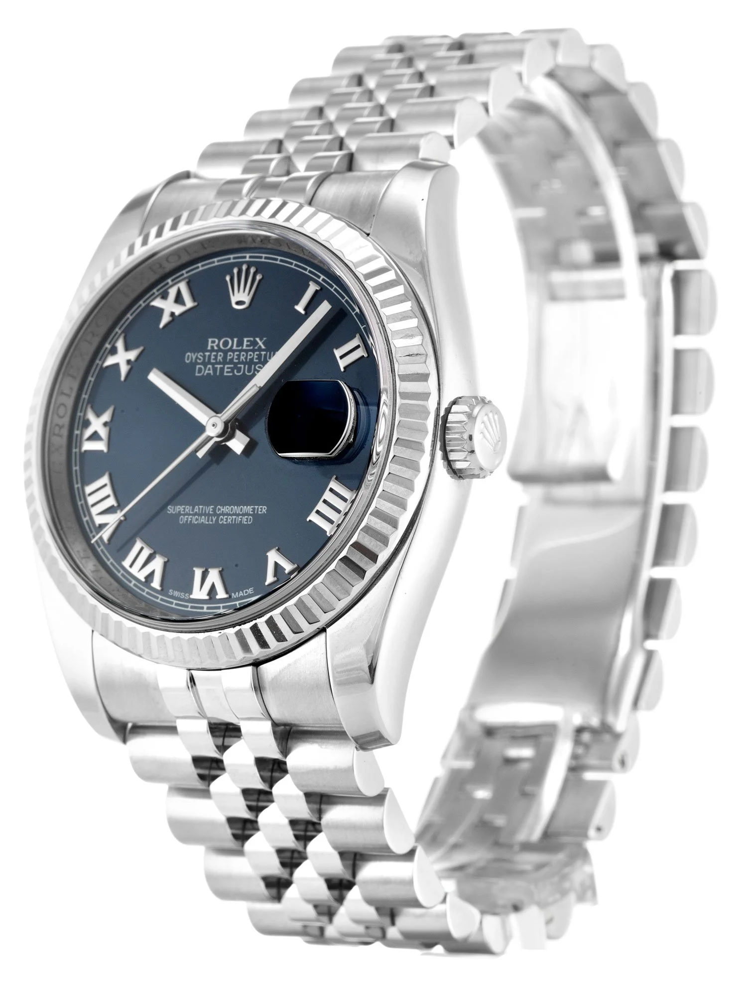 Rolex Datejust 36mm Blue Dial 116234 - view 3