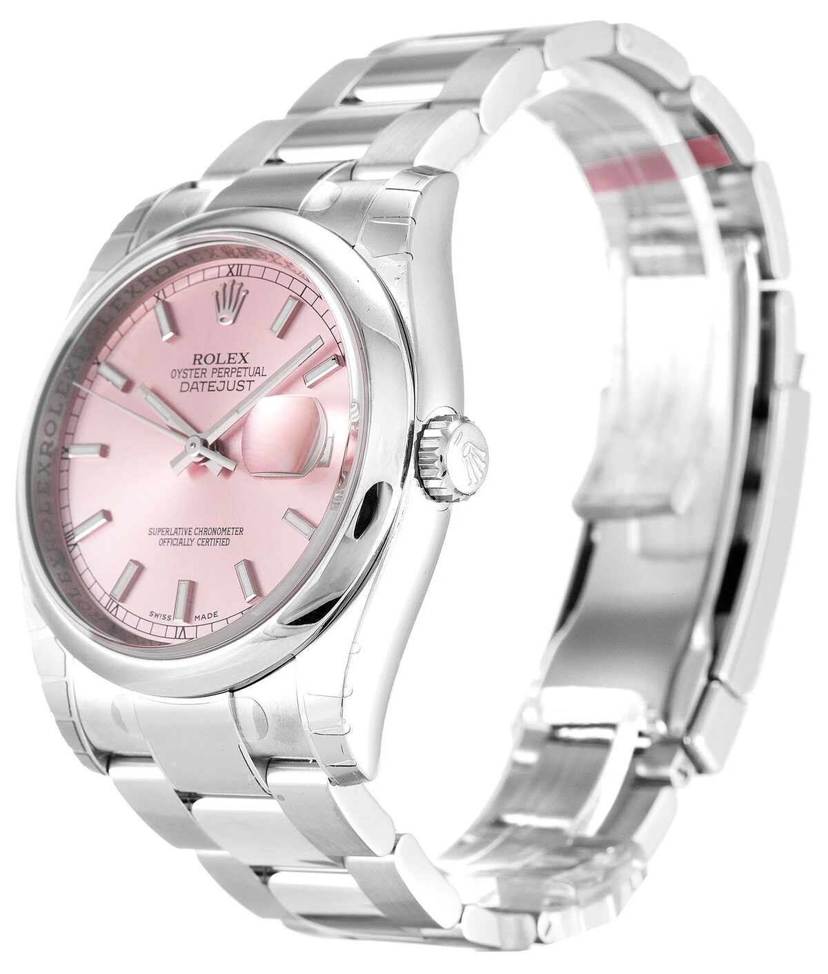 Rolex Datejust 36mm Pink Dial 116200 - view 3