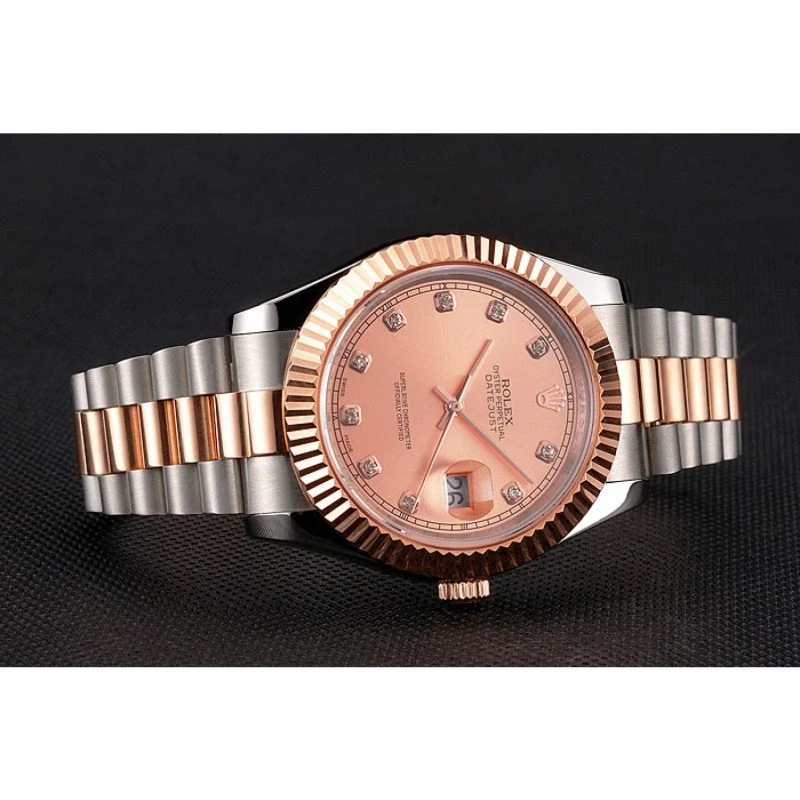 Superclone Rolex Datejust 41mm Rose-Gold Dial REP016816 - view 5
