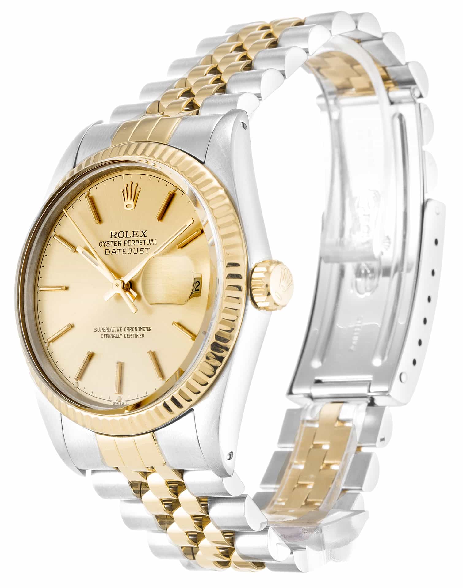 Rolex Datejust 36mm Champagne Dial 16013 - view 3