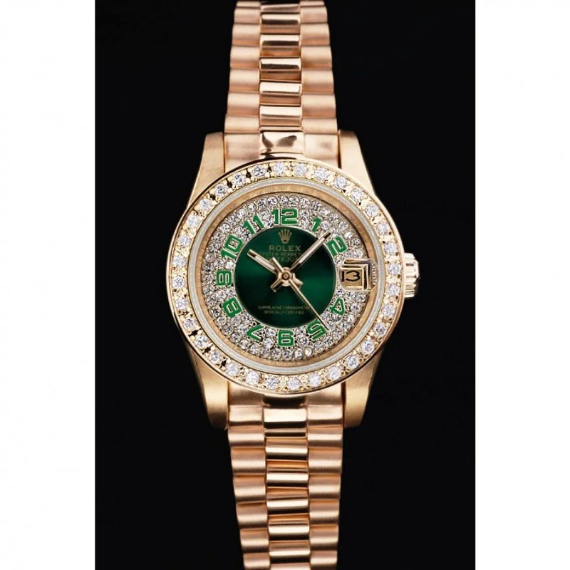 Rolex Datejust 28mm Green Dial RL39 - view 3