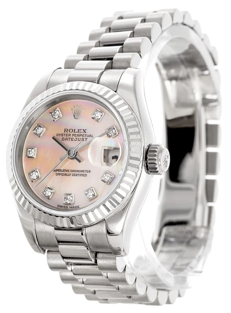 Rolex Datejust 26mm Mother of Pearl Dial 179179 - view 3