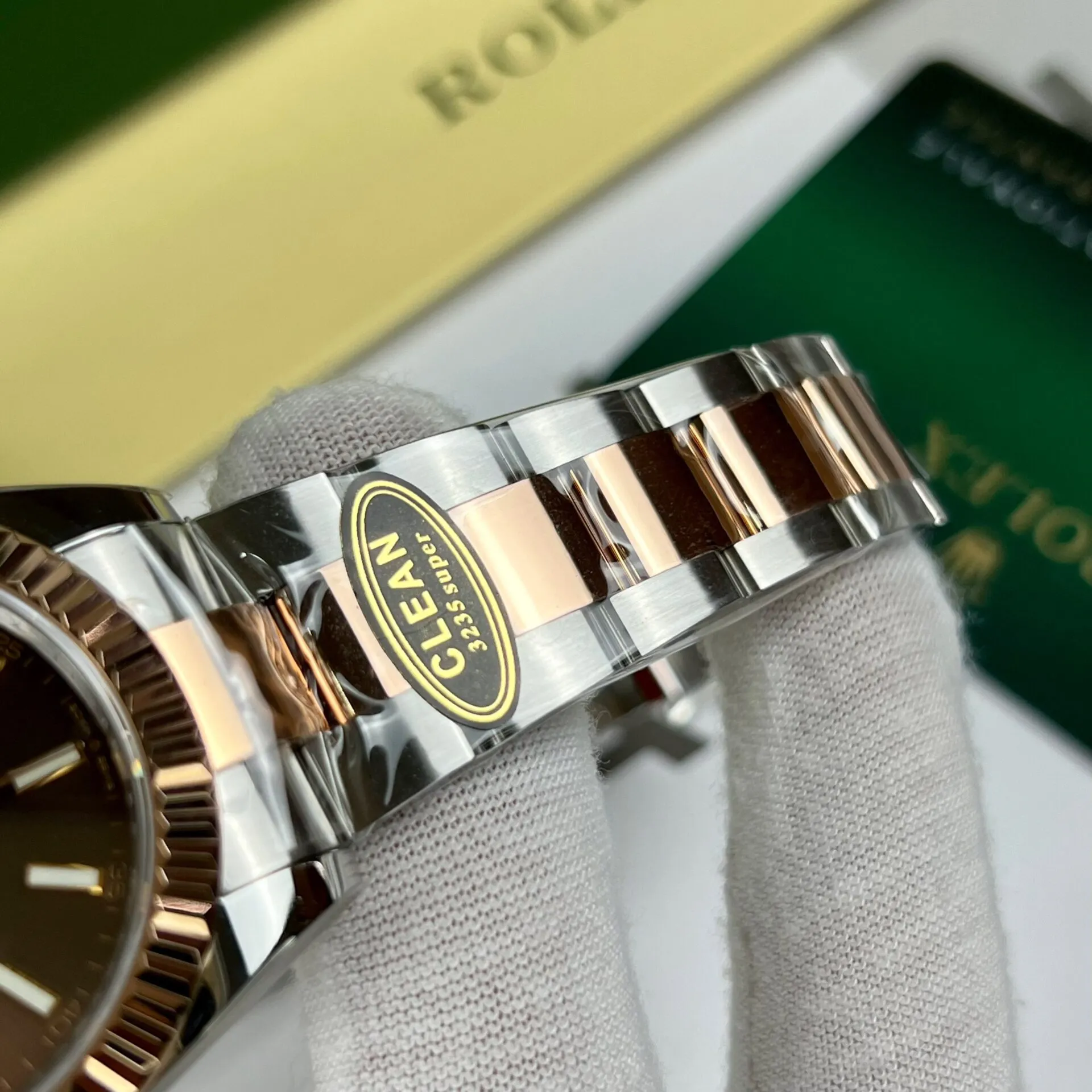 Superclone Rolex Datejust 41 mm Chocolate Dial 126331 Oyster - view 7