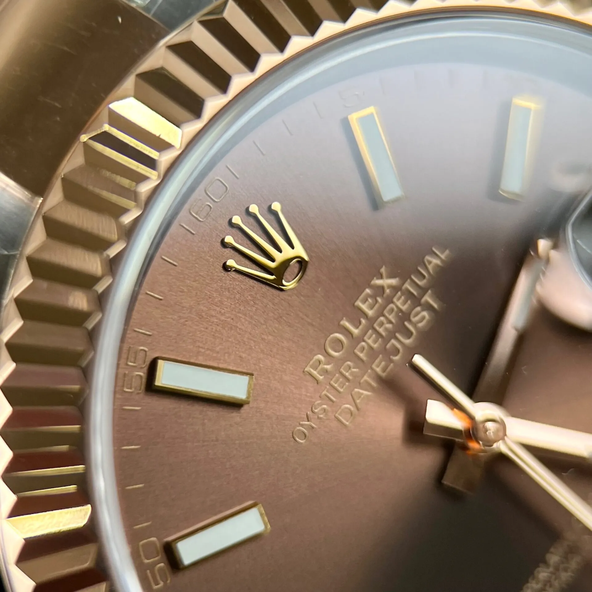 Superclone Rolex Datejust 41 mm Chocolate Dial 126331 Oyster - view 9