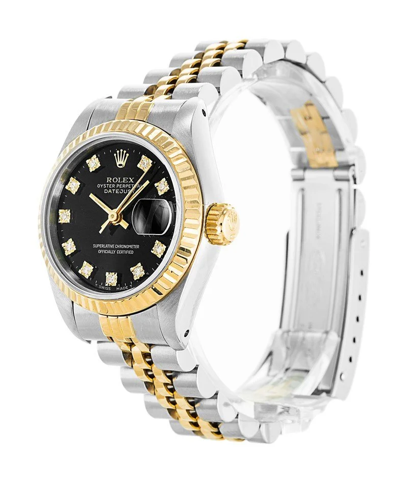 Rolex Datejust 26mm Black Dial 69173 - view 3