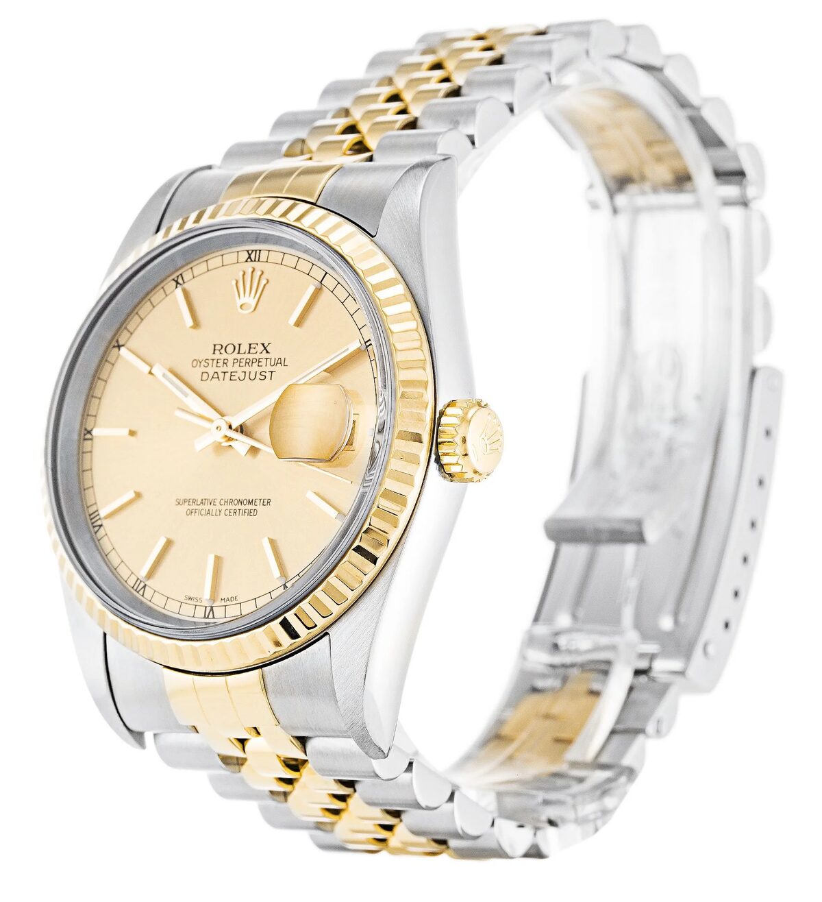 Rolex Datejust 36mm Champagne Dial 16233 - view 3