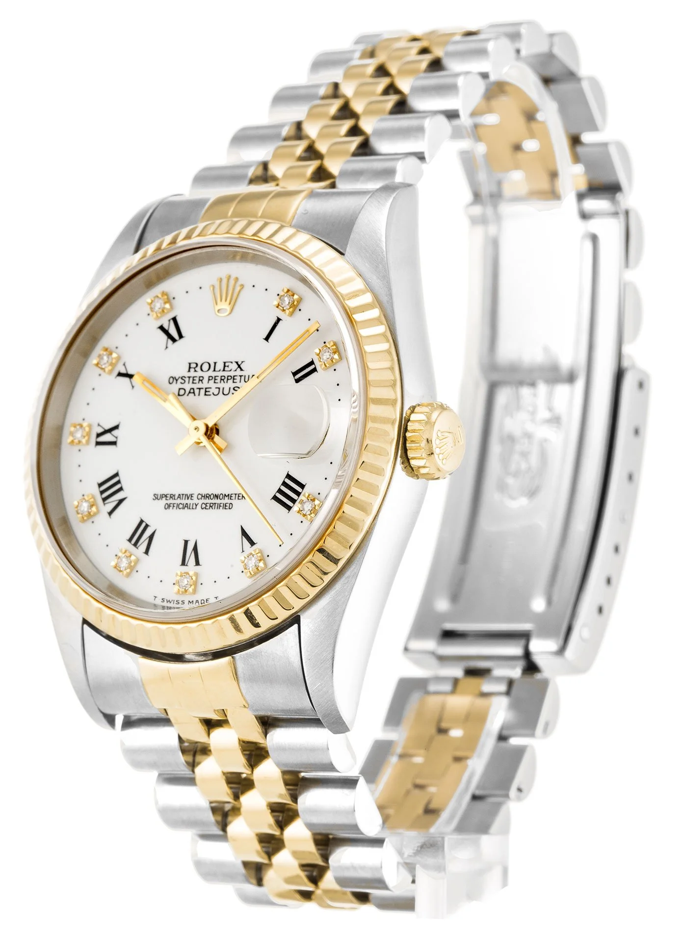Rolex Datejust 36mm White Dial 16233 - view 3