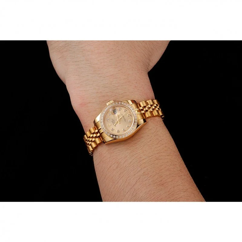 Superclone Rolex Datejust 28mm Gold Dial 1454096 - view 11