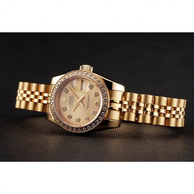 Superclone Rolex Datejust 28mm Gold Dial 1454096 - view 5
