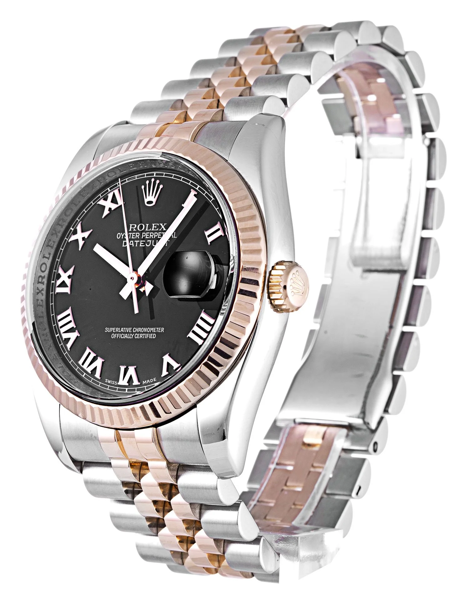 Rolex Datejust 36mm Black Dial 116231 - view 3