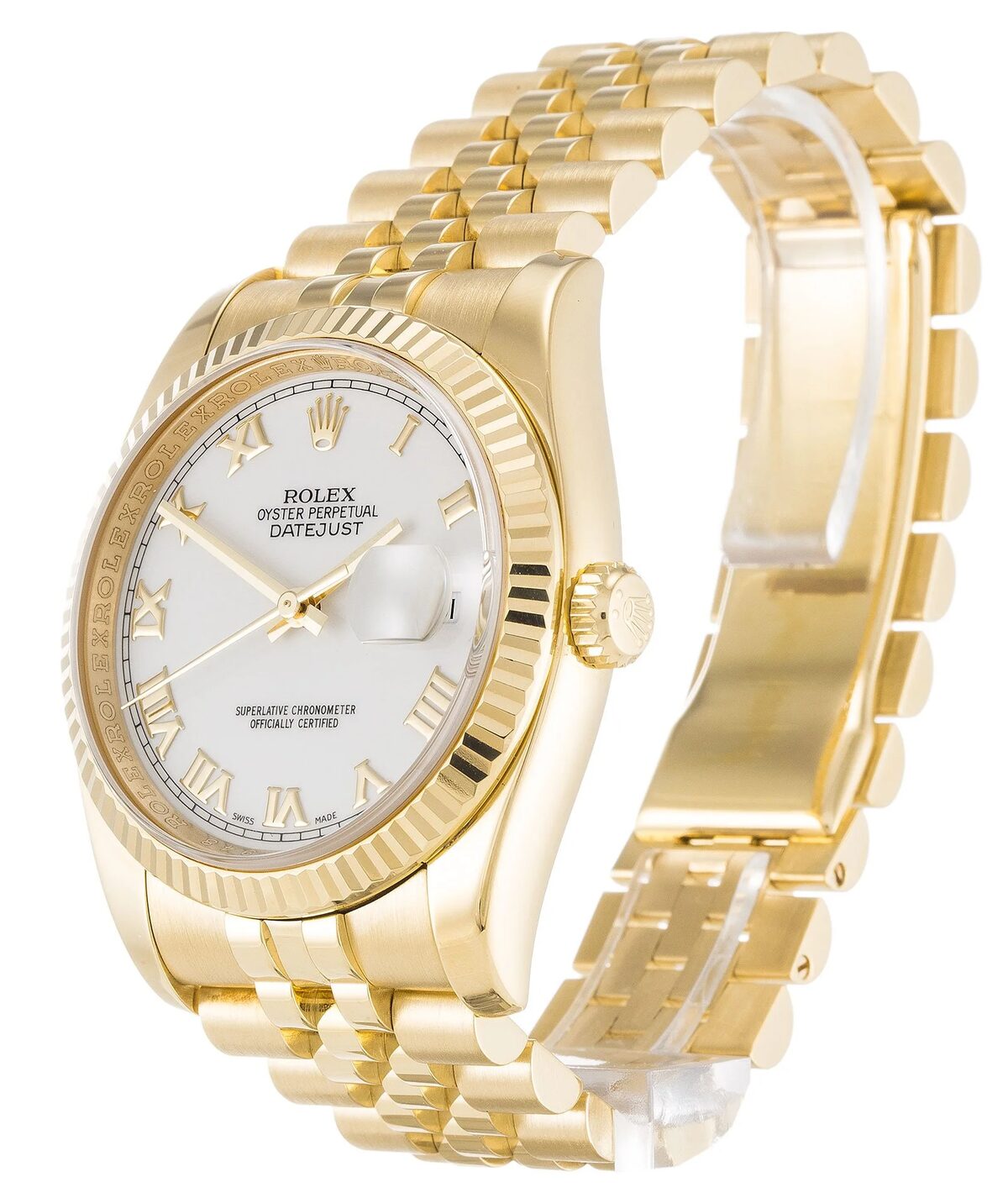 Rolex Datejust 36mm White Dial 116238 - view 3