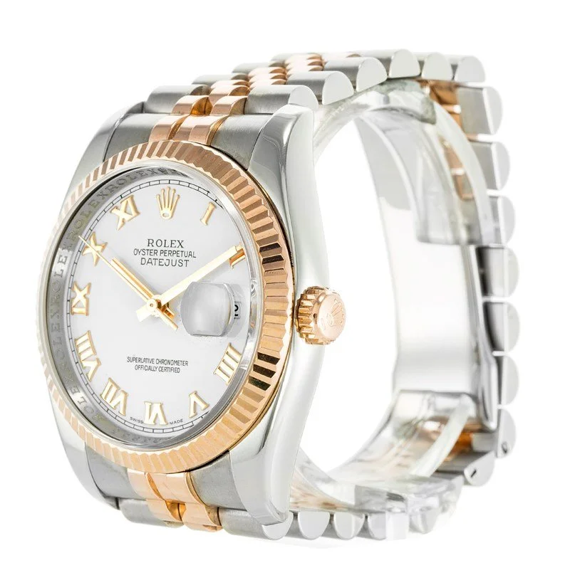 Rolex Datejust 36mm White Dial 116231 - view 4