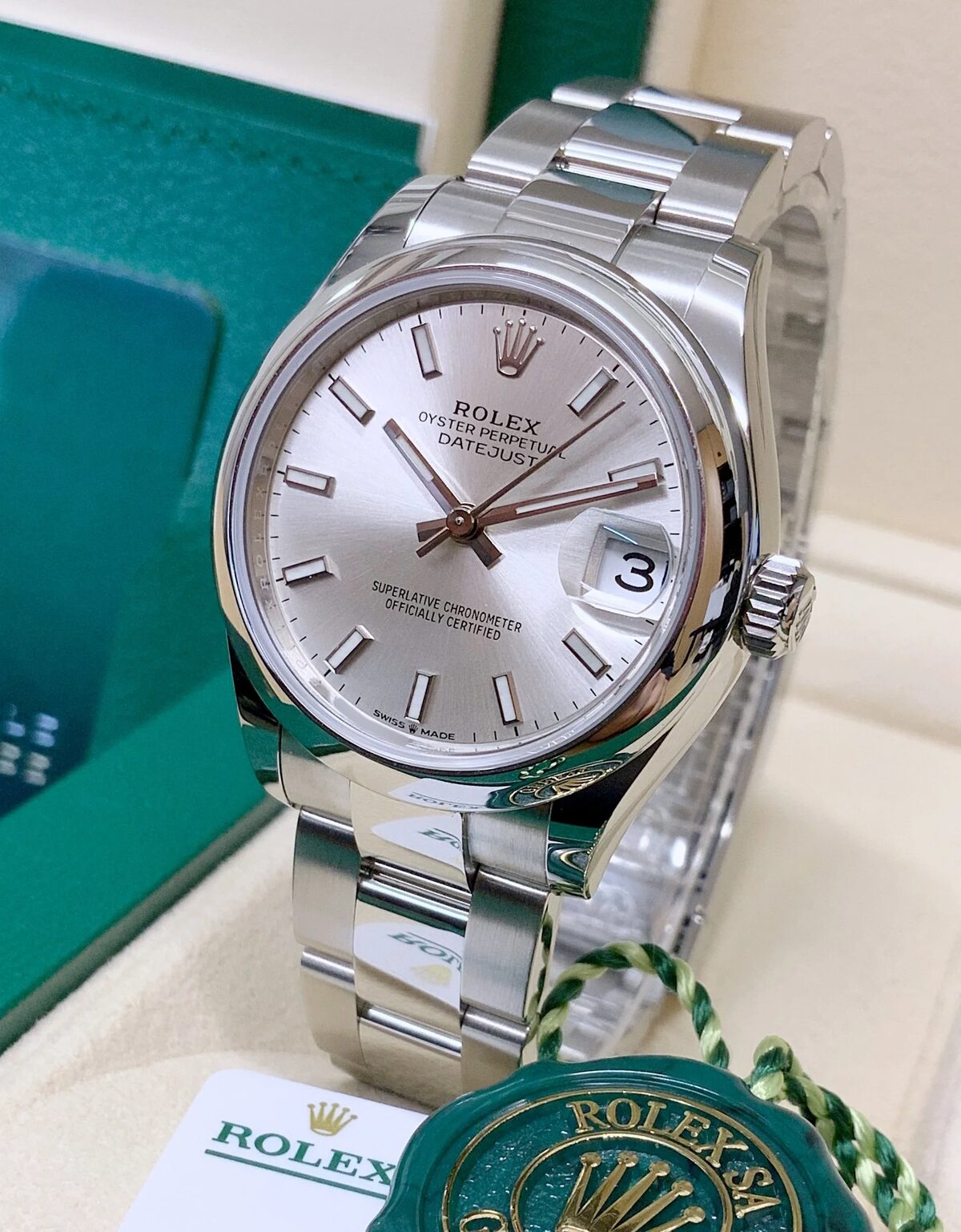 Superclone Rolex Datejust 31mm Silver Dial 278240 - view 4