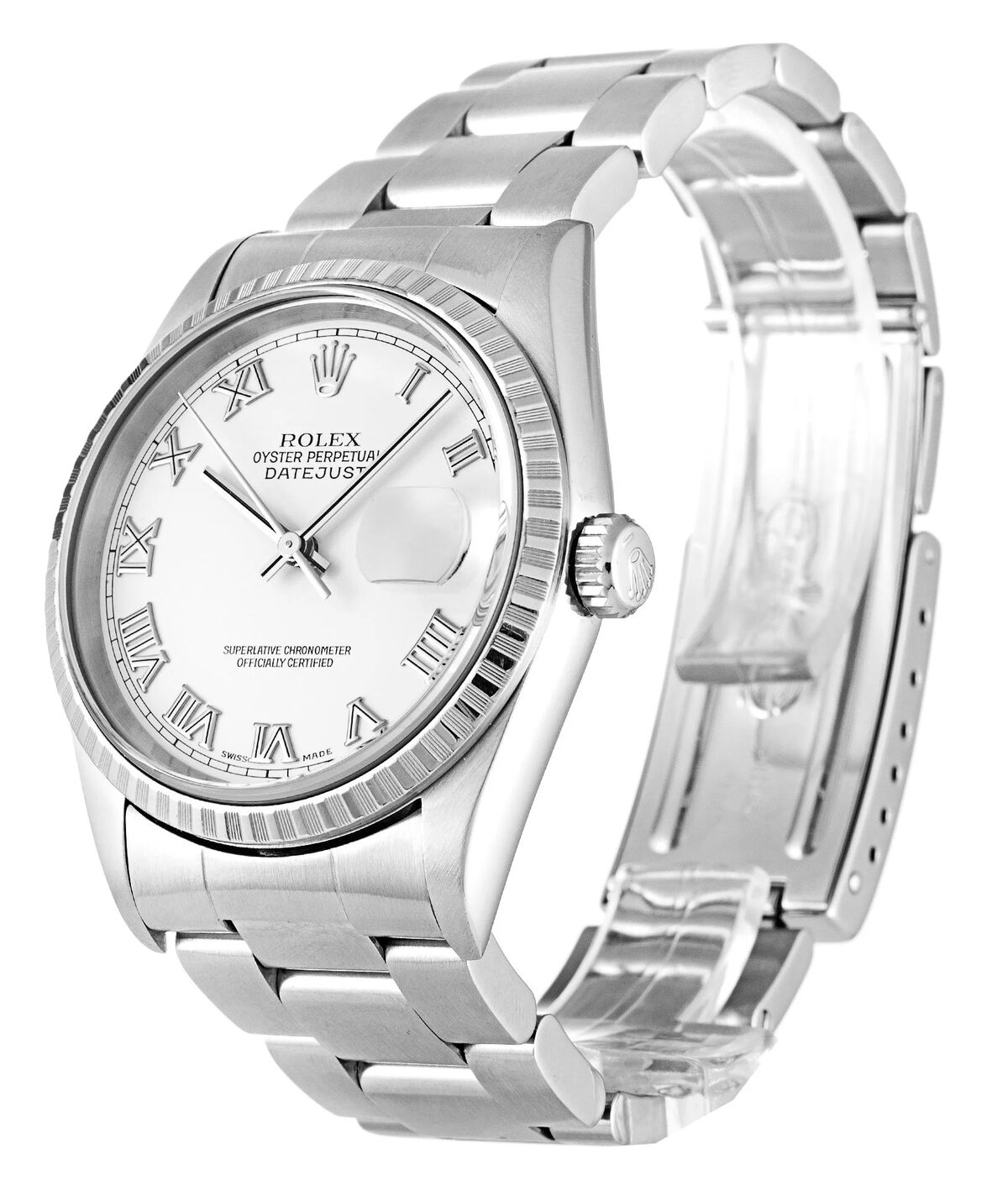 Rolex Datejust 36mm White Dial 16220 - view 3