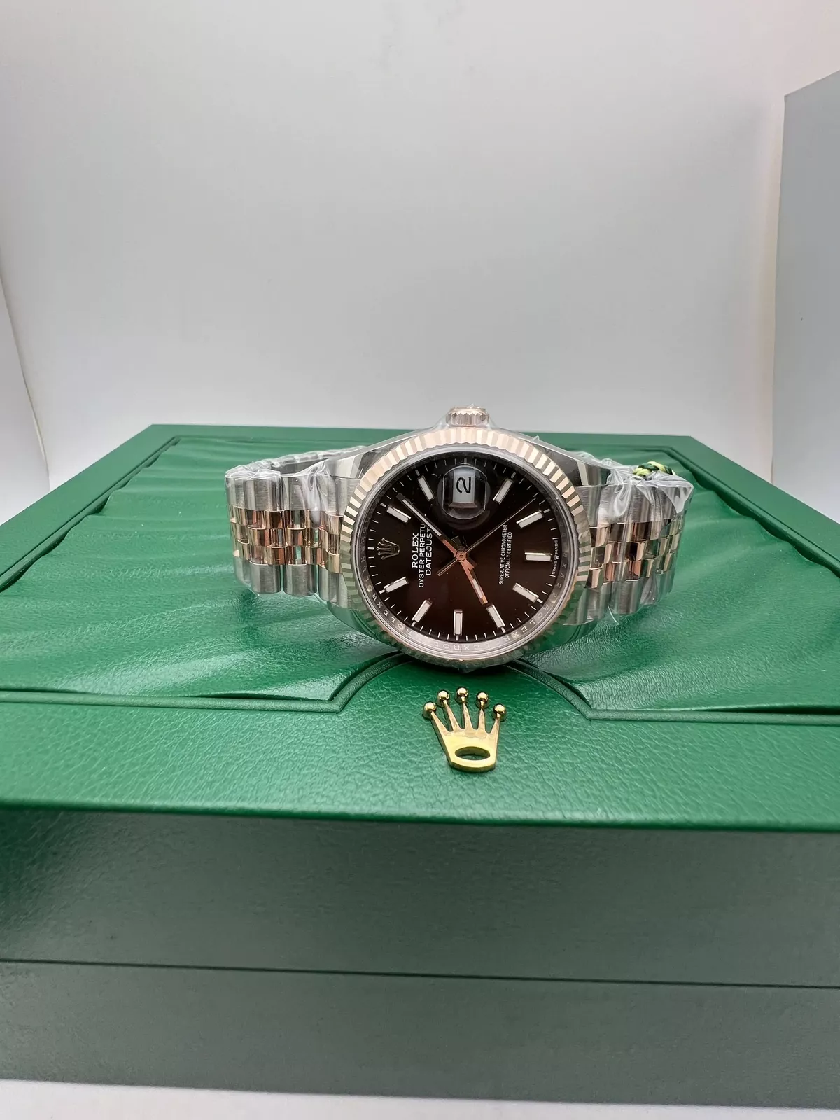 Superclone Rolex Datejust 36 mm Chocolate Dial 126231 Jubilee - view 7