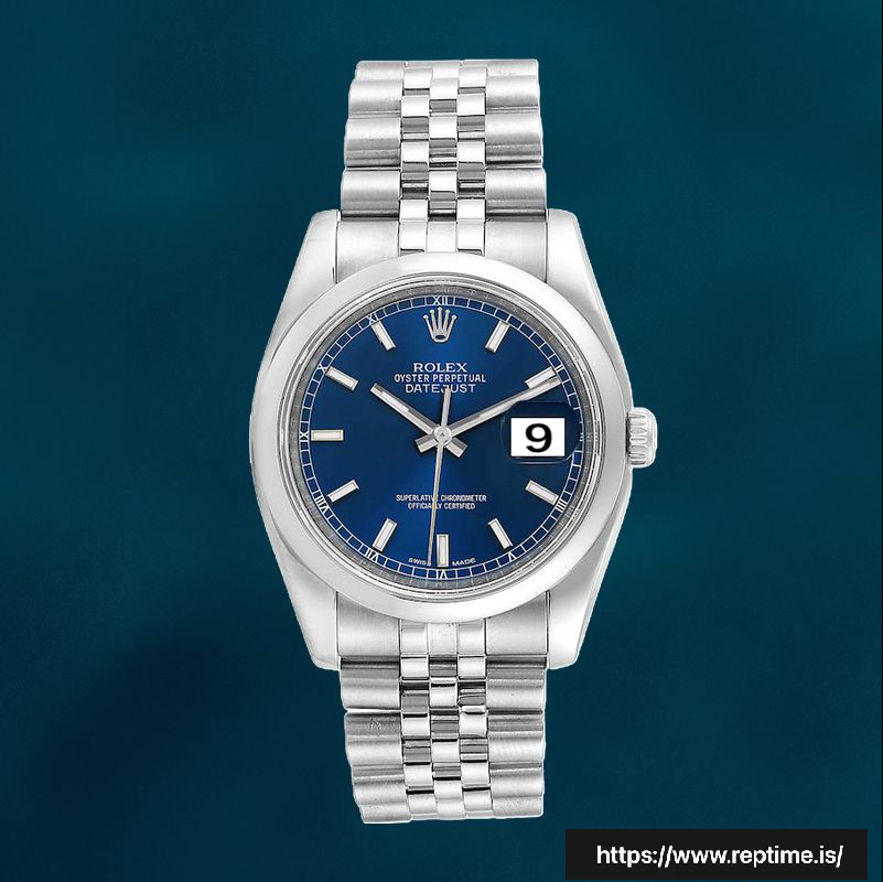 Rolex Datejust 36mm Men’s 116200BLSJ Swiss Replica Watch - view 3