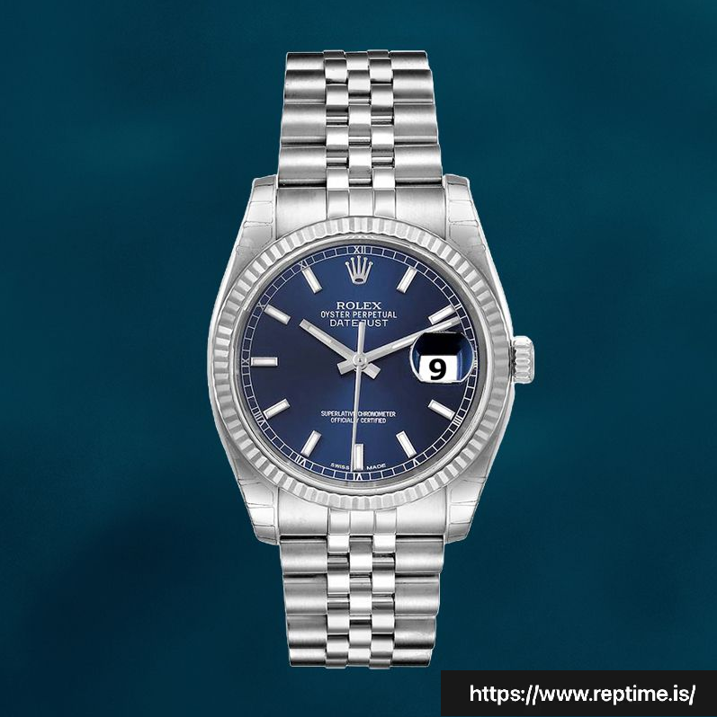 Rolex Datejust 116234BLSJ Men’s 36mm Watch Silver-tone - view 5