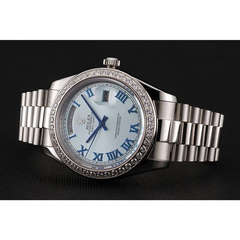 Superclone Rolex Day-Date 40mm Blue Dial 1453962 - gallery