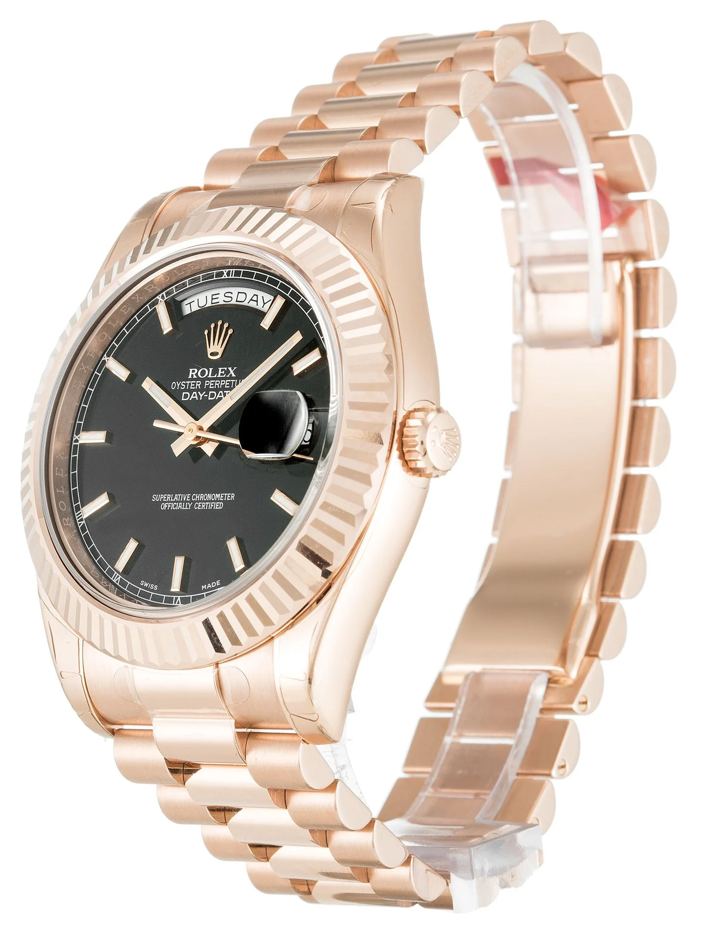 Rolex Day-Date II 40mm Black Dial 218235-2 - gallery