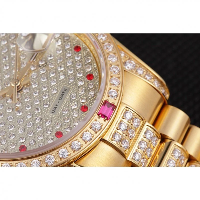 Superclone Rolex Day-Date 37mm Diamond Dial 621614 - view 11