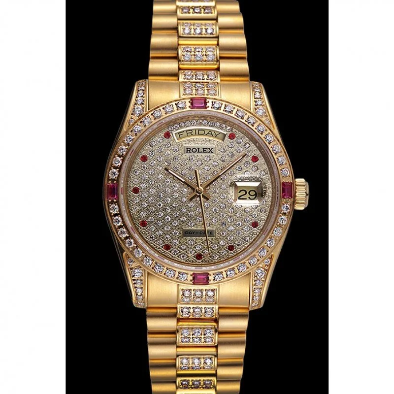 Superclone Rolex Day-Date 37mm Diamond Dial 621614 - view 3