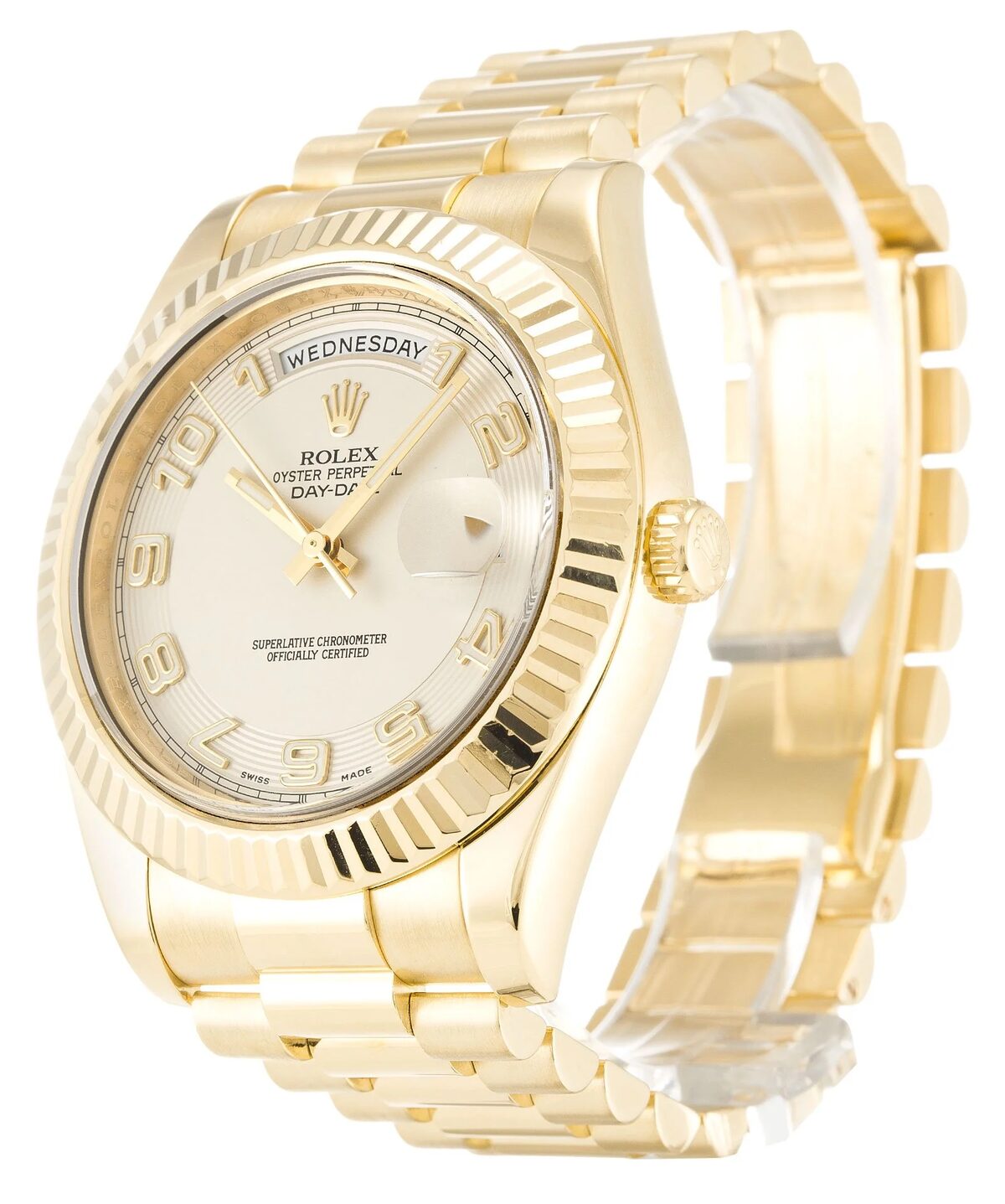 Rolex Day-Date II 40mm Ivory Dial 218238 - view 3