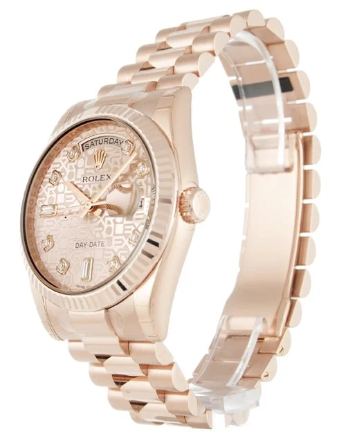 Rolex Day-Date 36mm Rose Dial 118235 F - view 3