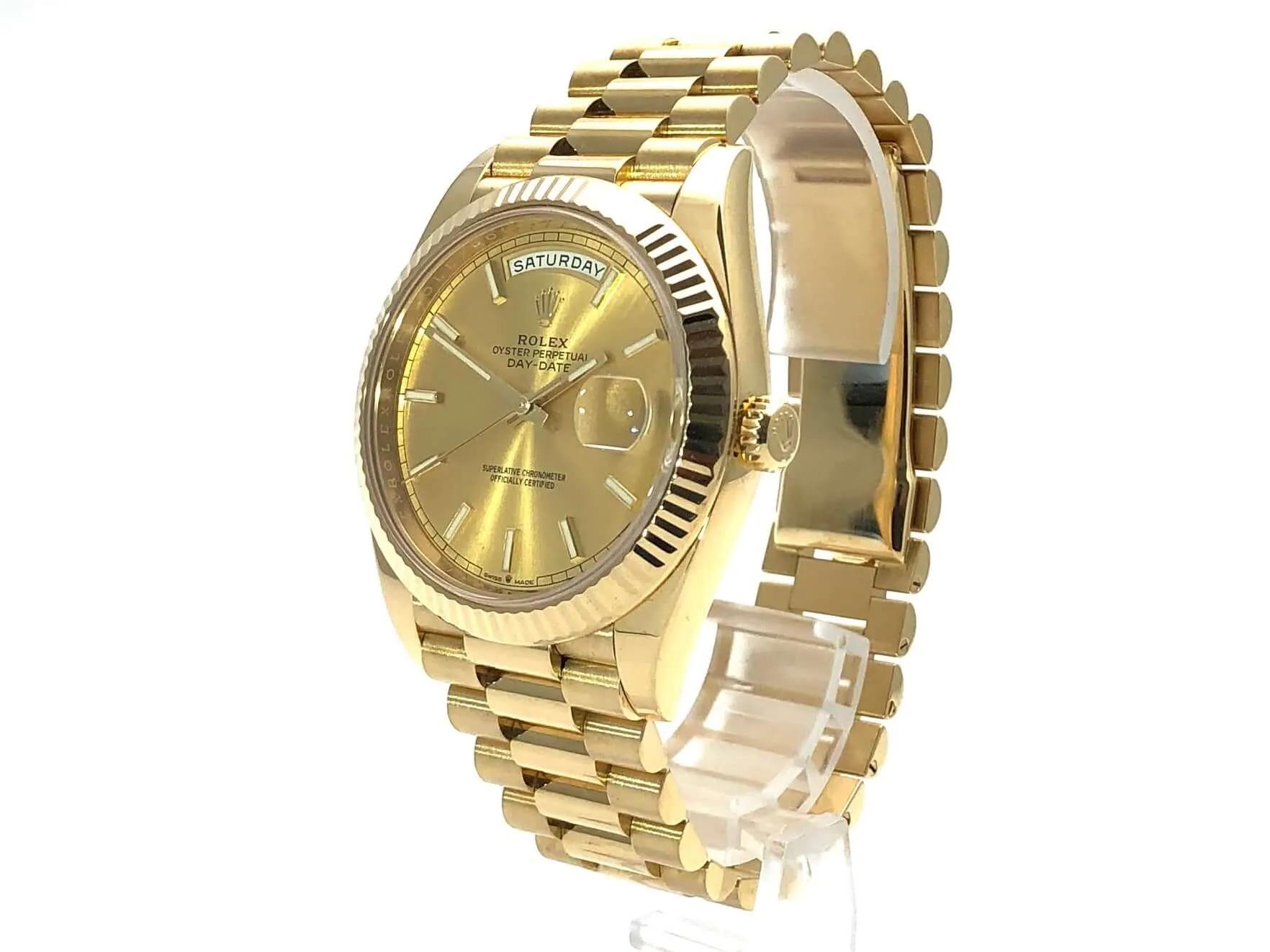 Rolex Day-Date II 40mm Champagne Dial 228238 - view 4