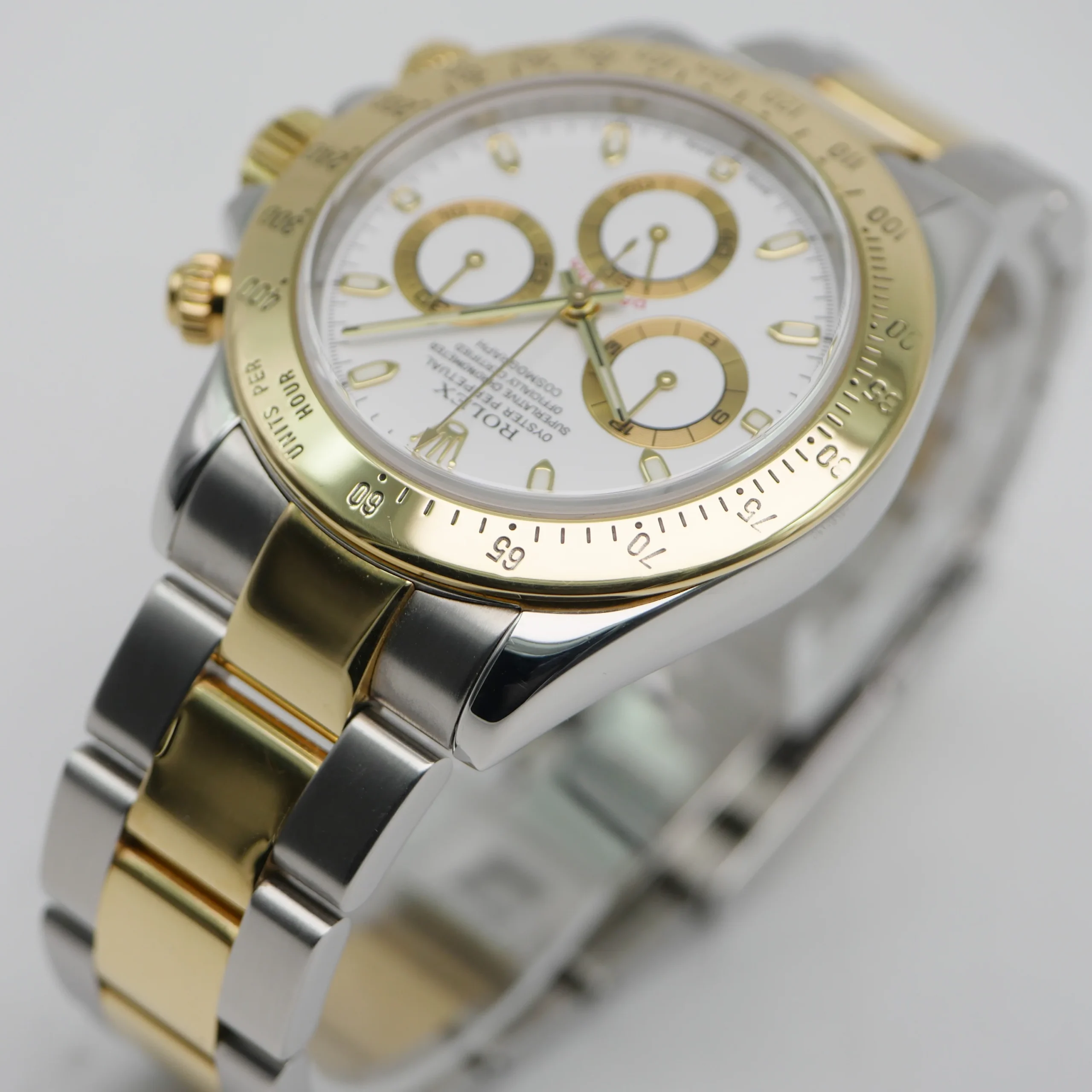 Superclone Rolex Daytona 40mm White Dial 116523-2 - gallery