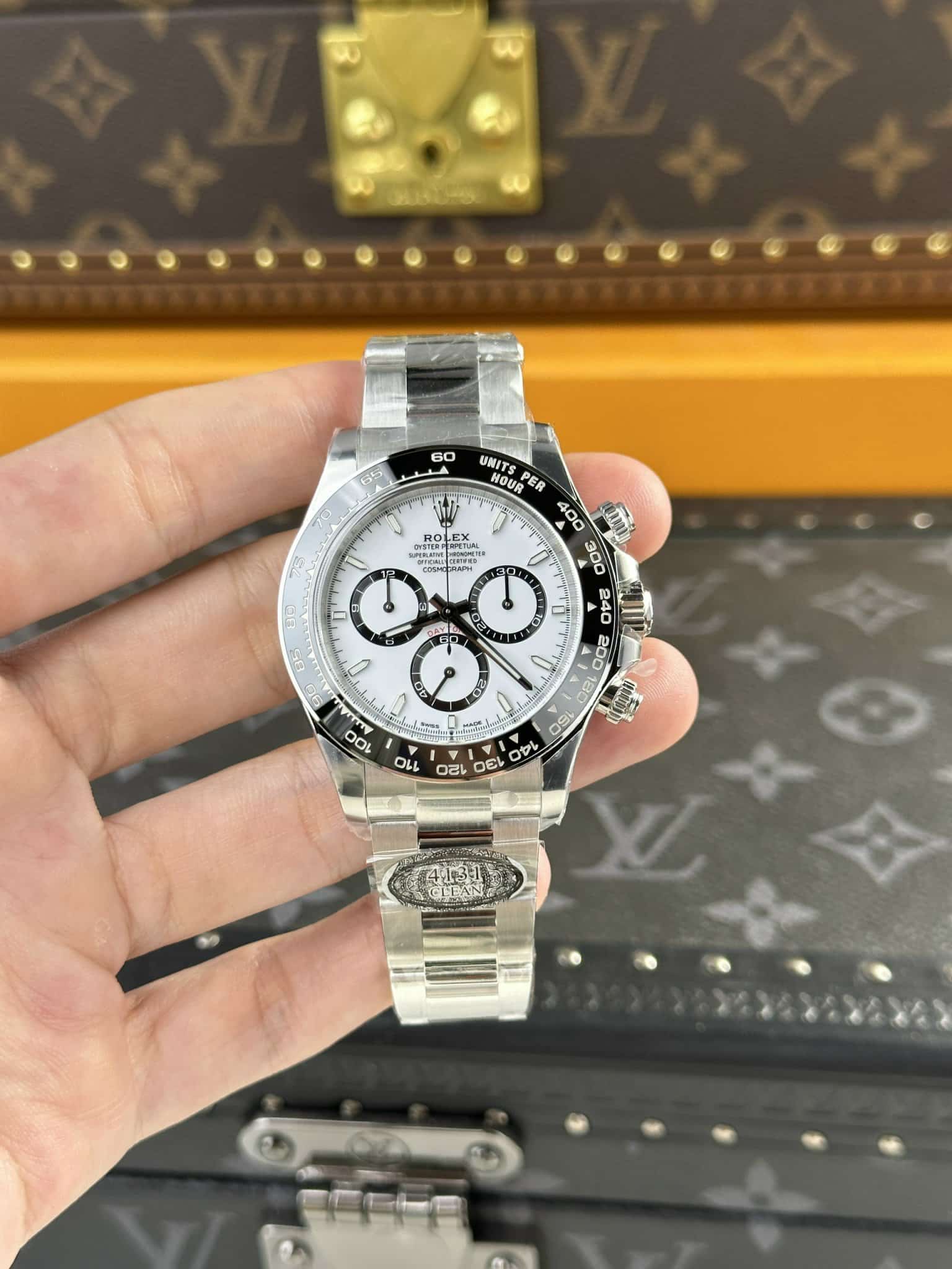 Superclone Rolex Daytona  Panda  40 mm White Dial 126500LN - view 15
