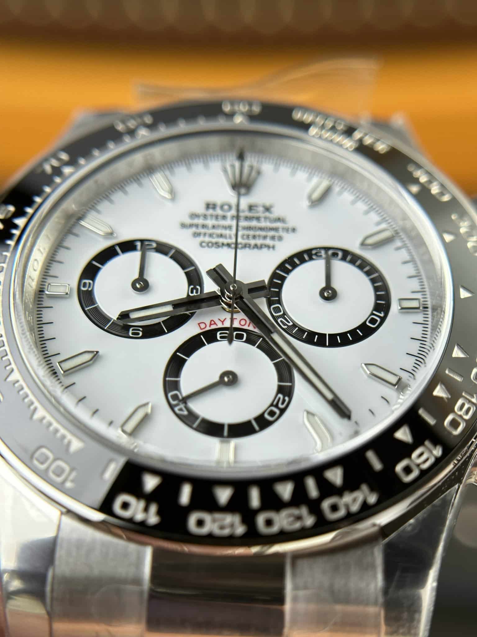 Superclone Rolex Daytona  Panda  40 mm White Dial 126500LN - view 6