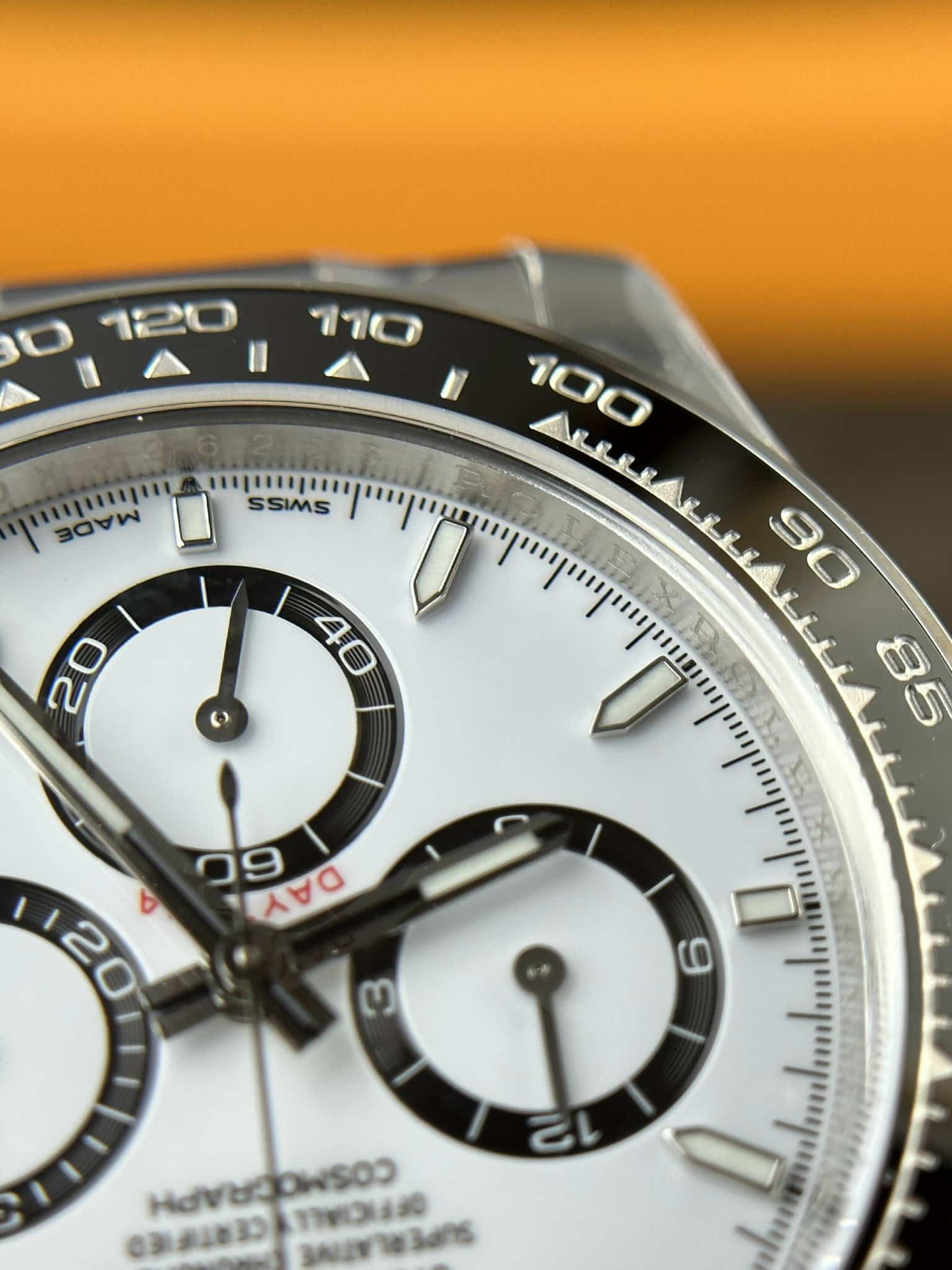 Superclone Rolex Daytona  Panda  40 mm White Dial 126500LN - view 8