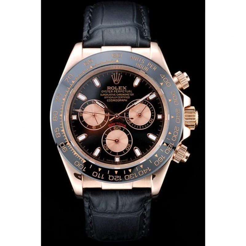Rolex Daytona 39mm Black Dial REP016831 - view 3