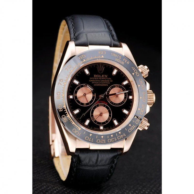 Rolex Daytona 39mm Black Dial REP016831 - view 4