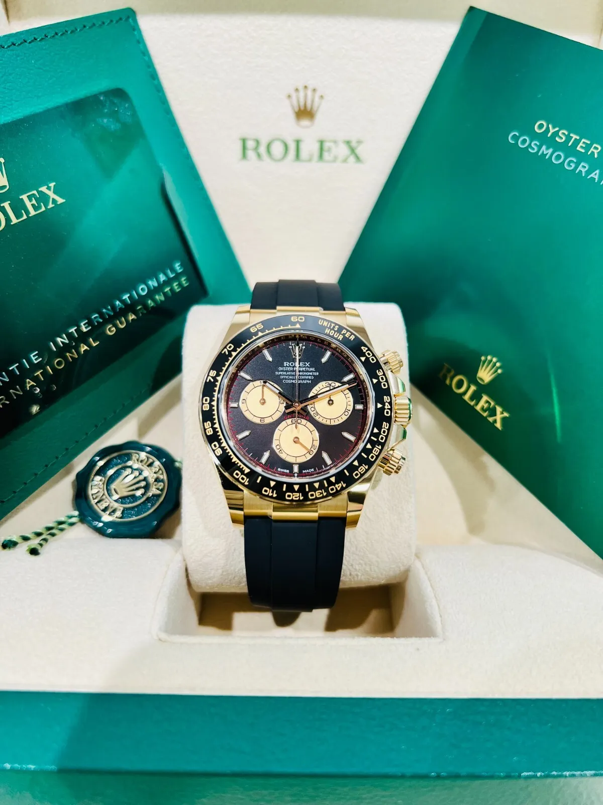Superclone Rolex Daytona 40 mm Intense black Dial 126518LN - view 3
