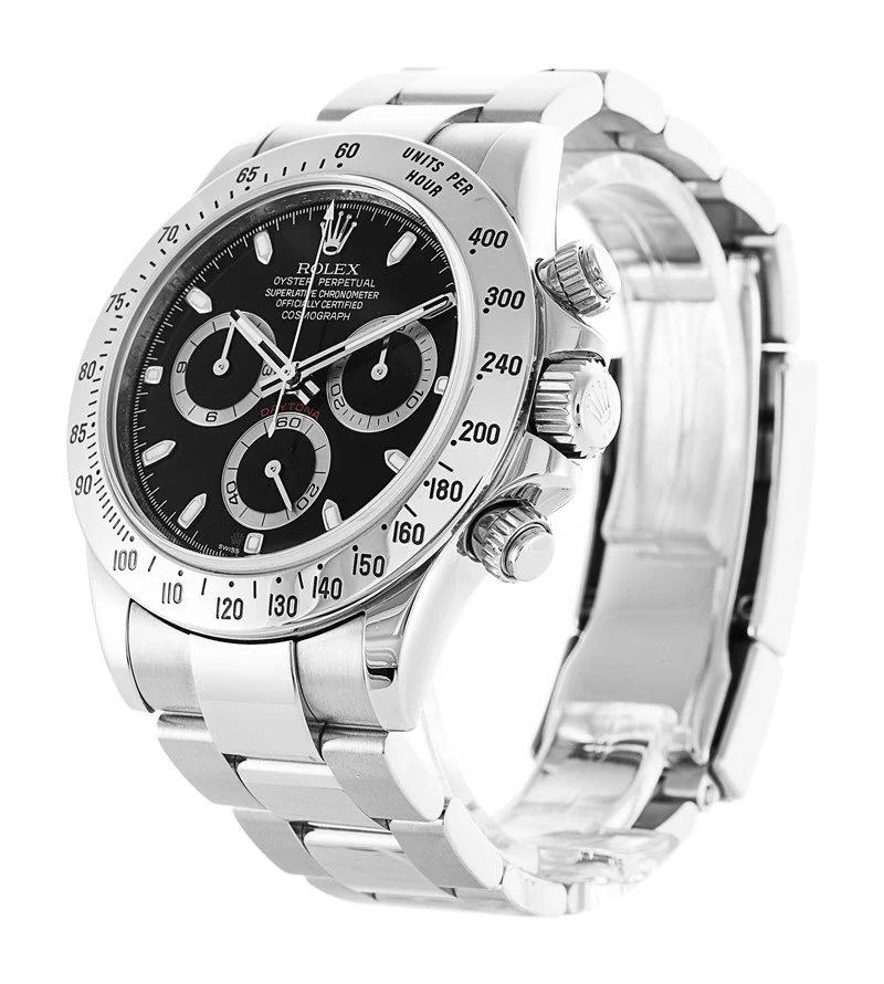 Rolex Daytona 40mm Black Dial 116520 - view 3