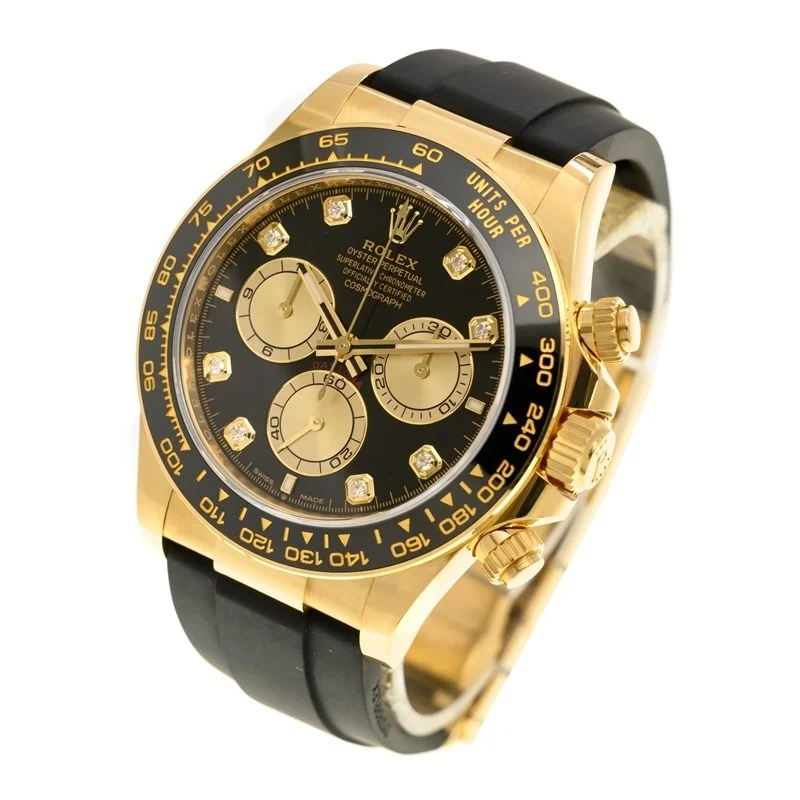 Superclone Rolex Daytona 40 mm Black Dial Yellow Gold 126518LN - view 4