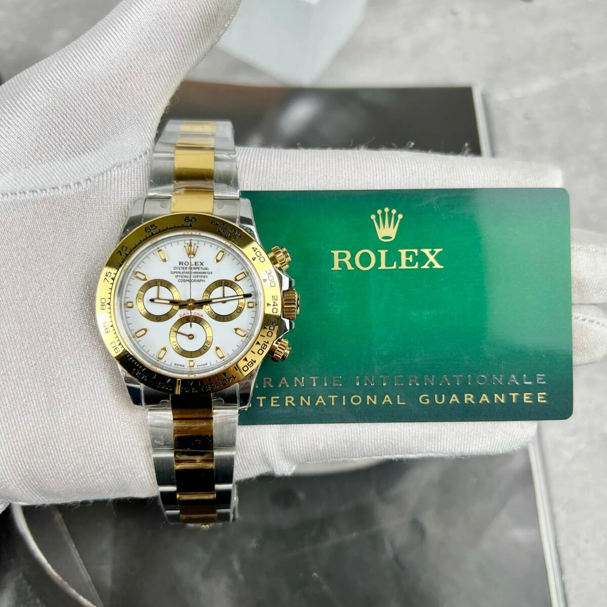 Superclone Rolex Daytona 40 mm White Dial 126503 - view 4