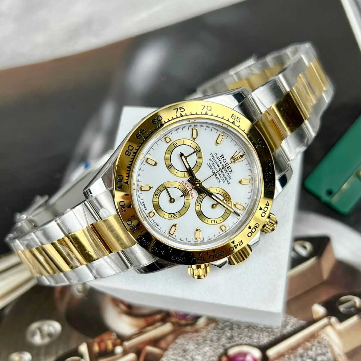 Superclone Rolex Daytona 40 mm White Dial 126503 - view 5