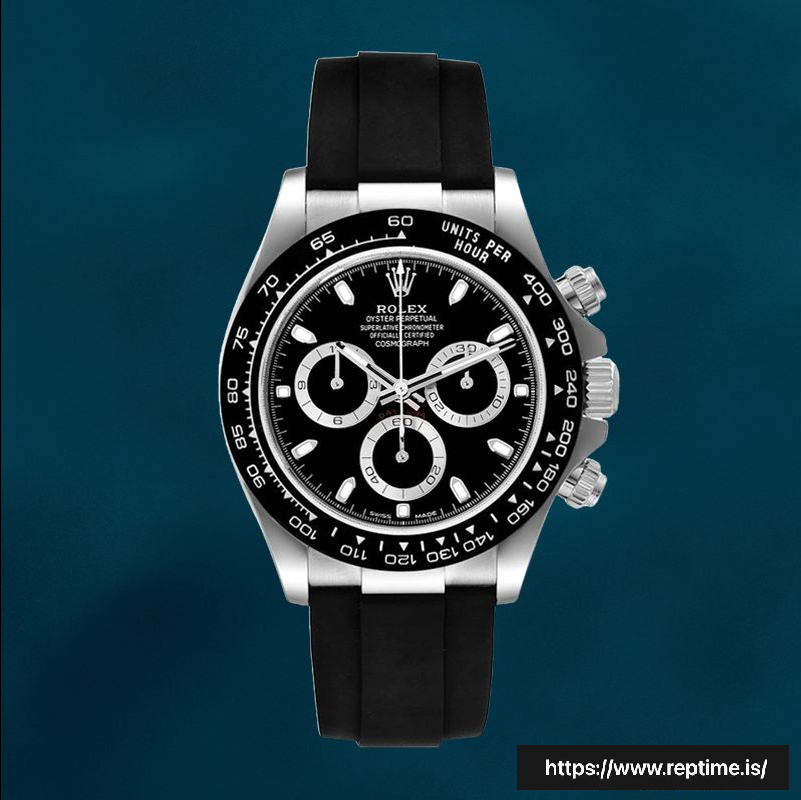 Rolex Daytona Men’s 40mm 116519 Silver-tone Swiss Replica Watch - view 3