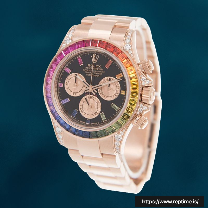 Rolex Daytona 40mm 116595RBOW Men’s Oyster Bracelet - view 4