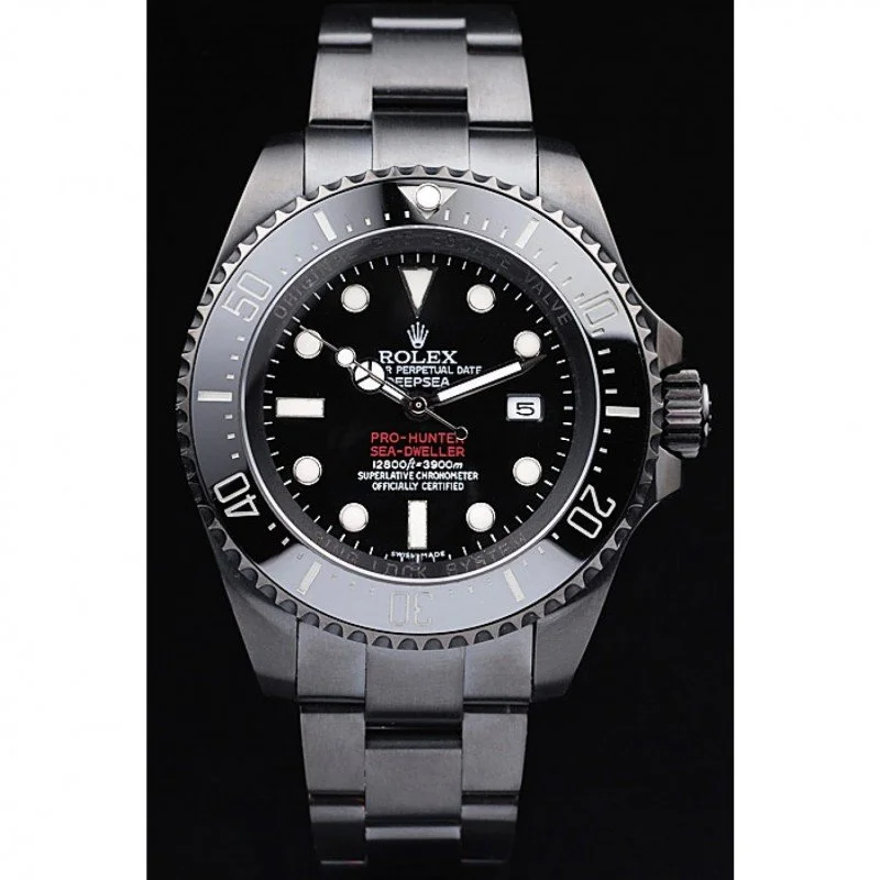 Superclone Rolex Deepsea 42mm Black Dial REP016819 - view 3