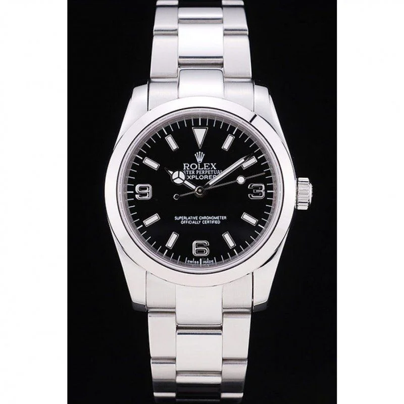 Superclone Rolex Explorer 36mm Black Dial SRL156 14270 - view 3