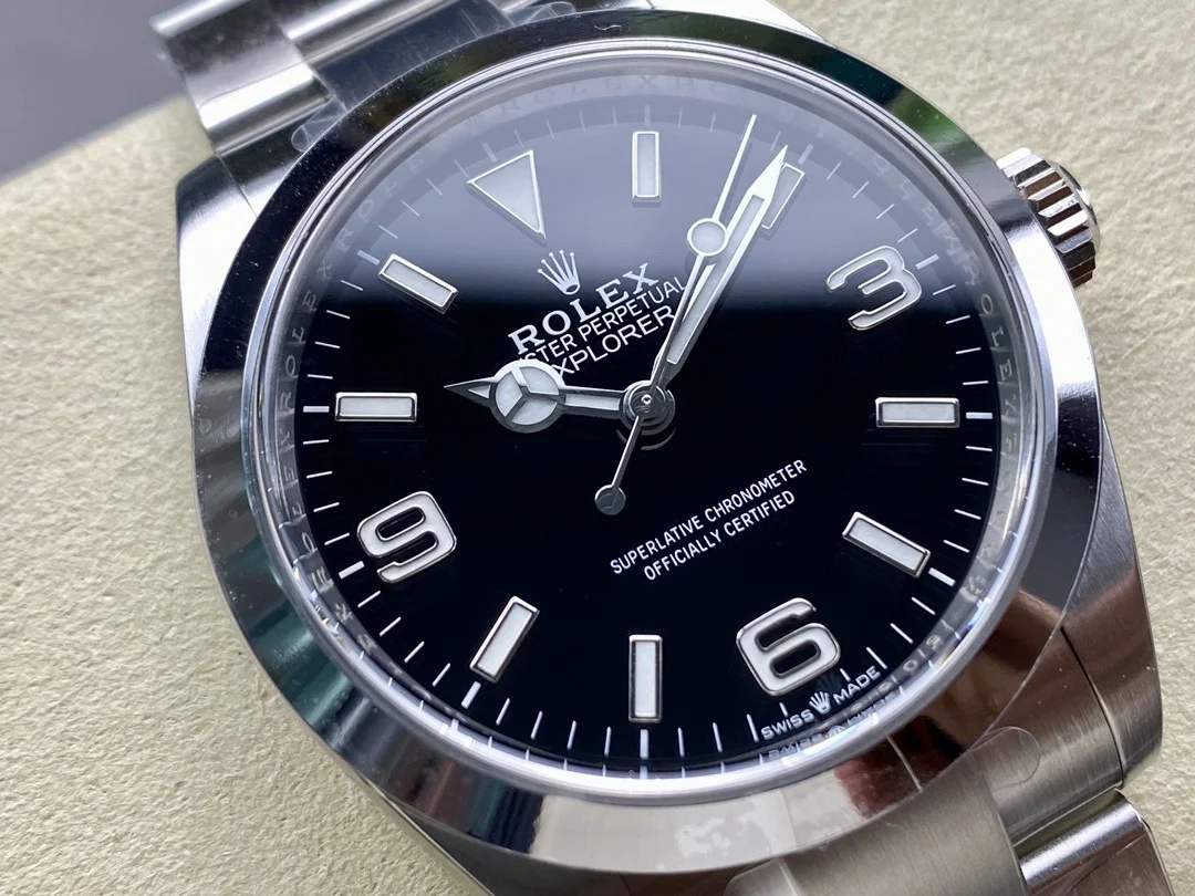 Superclone Rolex Explorer 40 mm Black Dial 224270 - view 4