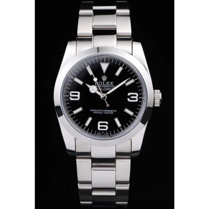 Rolex Explorer 36mm Black Dial 98087 - view 3