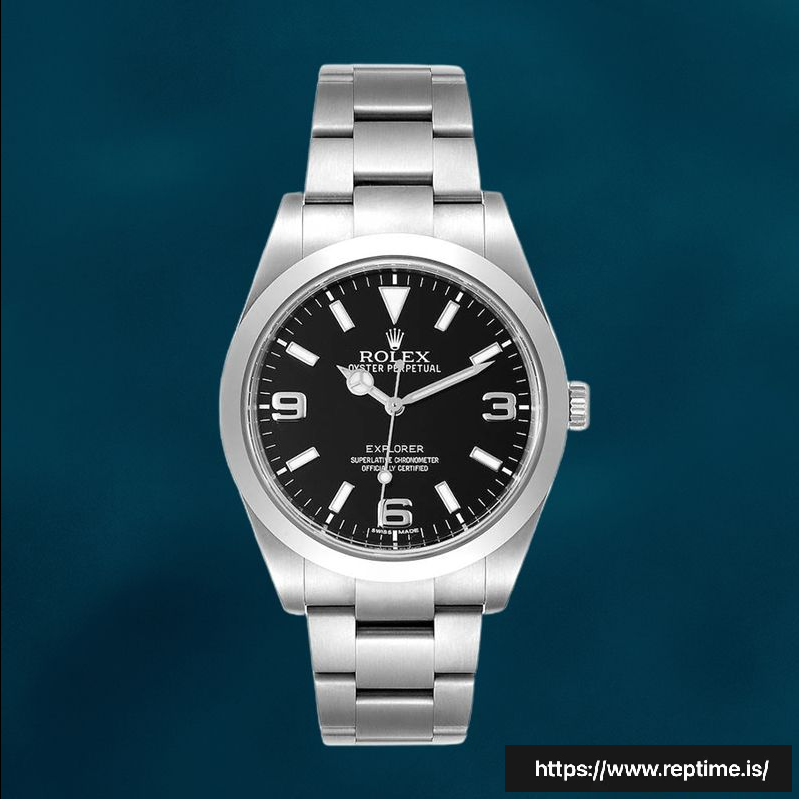 Rolex Explorer Men’s 40mm m214270-0003 Watch Black Dial - view 3