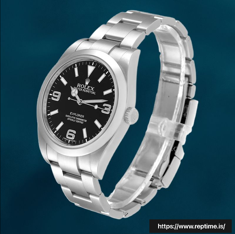 Rolex Explorer Men’s 40mm m214270-0003 Watch Black Dial - view 4