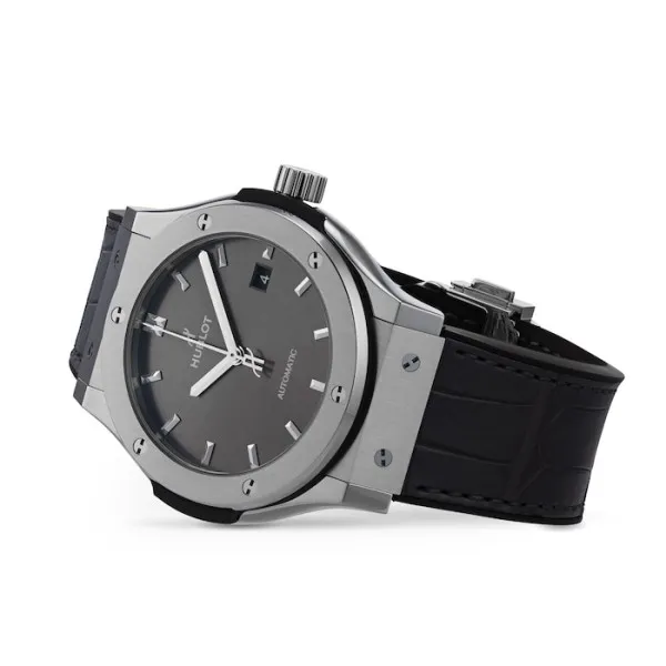 Hublot Classic Fusion Men Automatic Grey Alligator Watch 542.NX.7071.LR - view 3