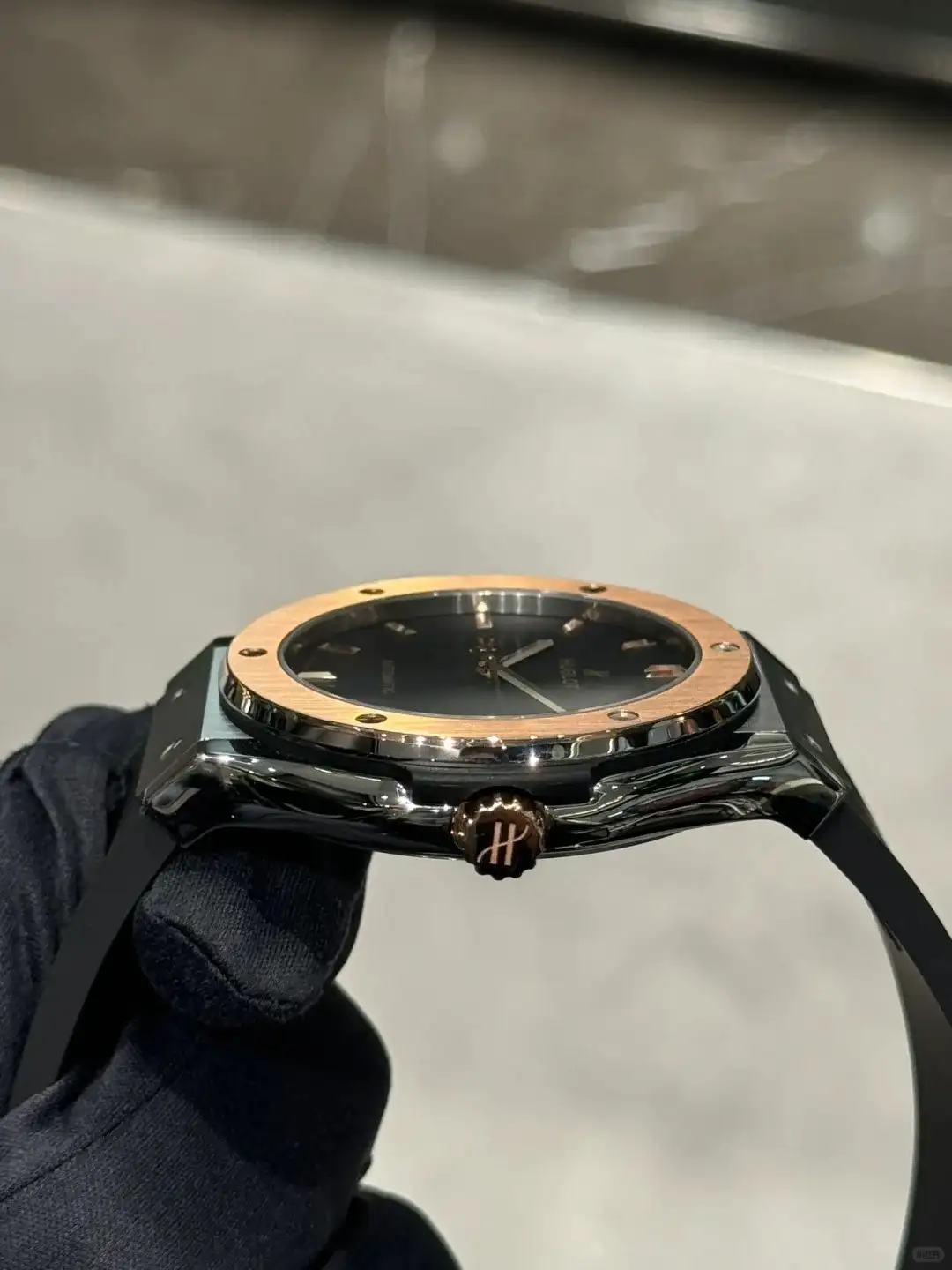 Hublot Classic Fusion Men Automatic Black Rubber Watch 511.NO.1181.RX - view 5