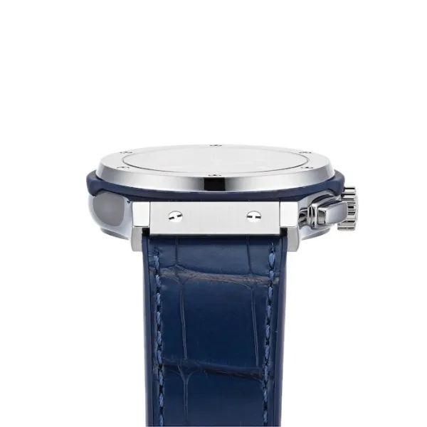 Hublot Classic Fusion Men Automatic Blue Rubber and Alligator Watch 541.NX.7170.LR - view 6